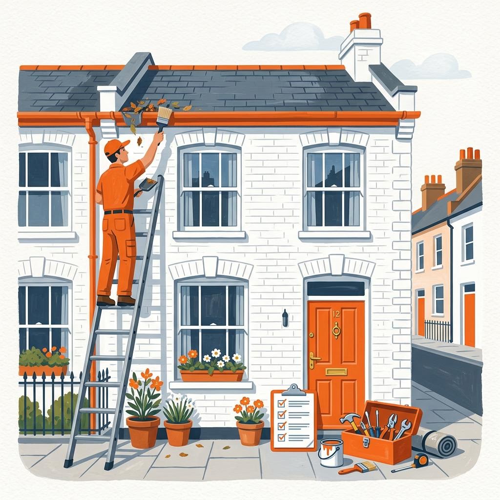 Property maintenance illustration
